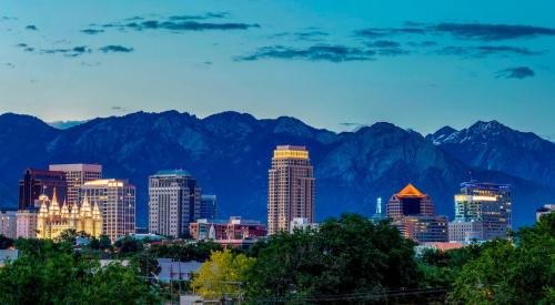 Salt Lake City skyline