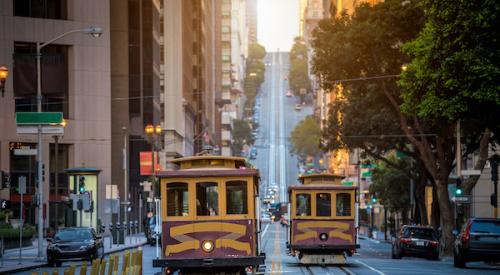 San Francisco California Street Bay Area