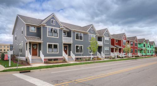 Tapestry Square townhomes on Logan St. Grand Rapids