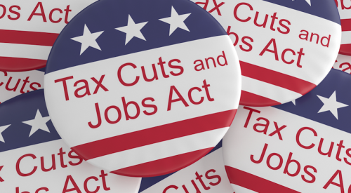 Tax Cuts and Jobs Act pins 