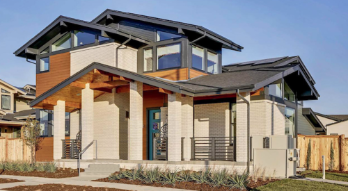 Exterior of The Retreat at Panacea, Stapleton, Colo. 