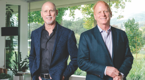 Trumark Companies' co-founders Gregg Nelson (left) and Mike Maples