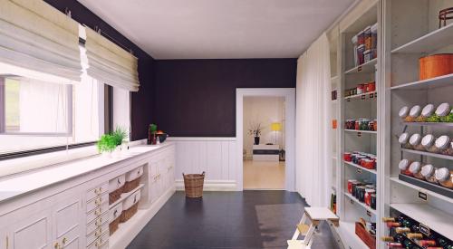 walk-in pantry