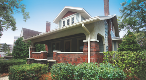 Exterior view of the Whirlpool Corp. and Kohler Co. joint research project—the ReNEWW House.