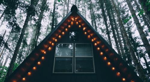 A-frame house