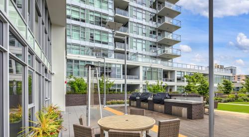 Apartment outdoor living area