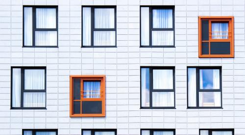 prefab apartment facade