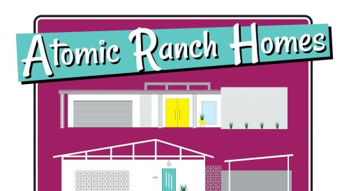 Graphic of Atomic Ranch home sketches