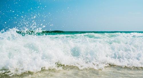 Beach Foam Wave