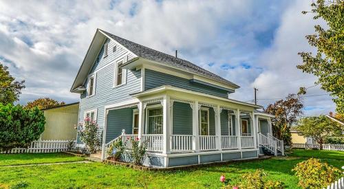 house with veranda