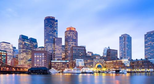 Boston river view