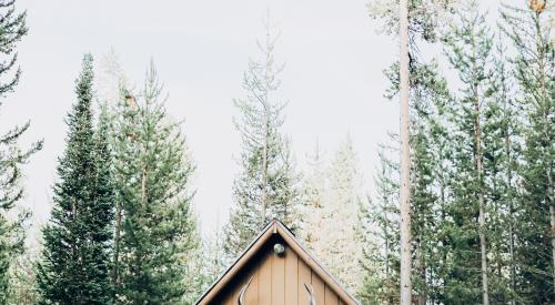 House exterior in Island Park, Idaho