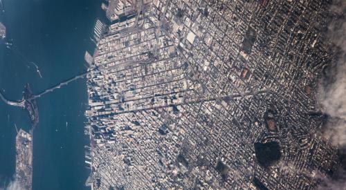 Aerial view of San Francisco