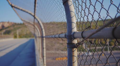 overpass fence