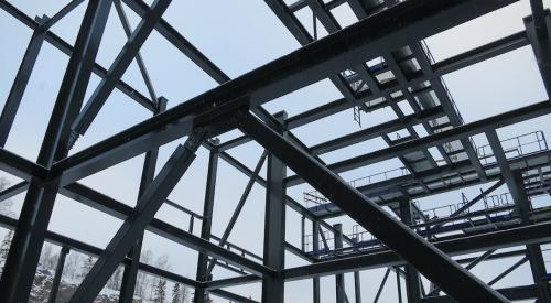 Steel house framing 