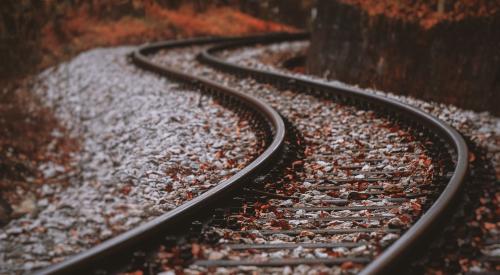 Railroad track