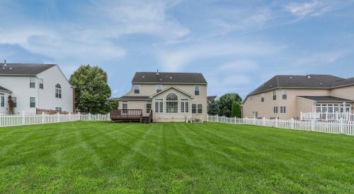 homes and back yard