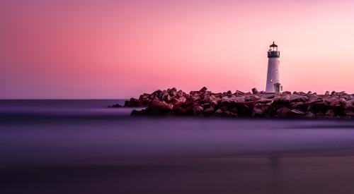 Lighthouse on the water