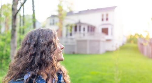 Female homeowner