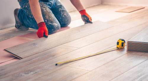 Wood flooring installation