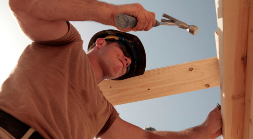 worker framing house-photo