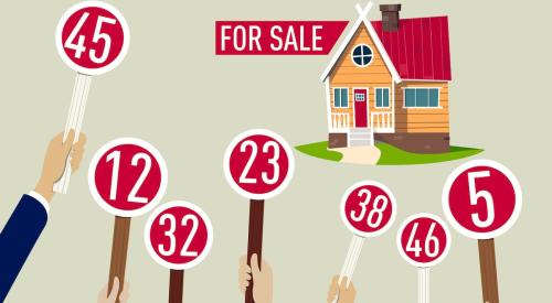 Home bidding war