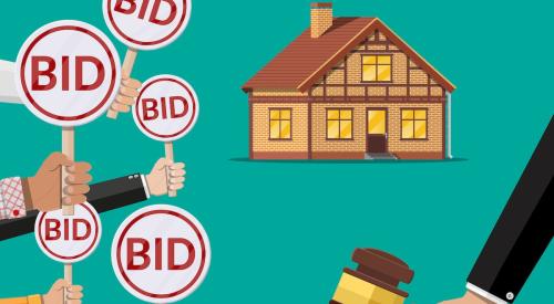 Home bidding war graphic