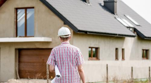 Home construction worker