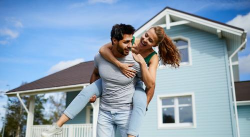 Homebuyer excited about purchase