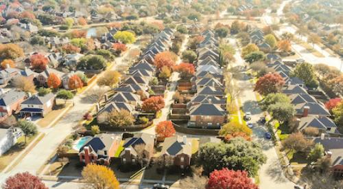 Housing aerial Dallas