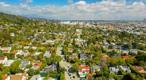 Housing Aerial California