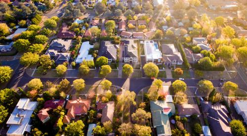 Housing Aerial Sunshine