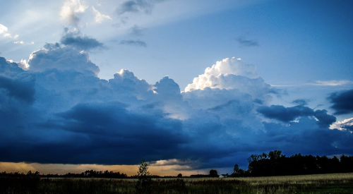 a fresh forecast has clouds with sun breaking through 