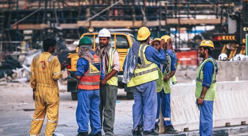 Construction workers