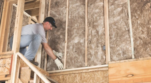 Home insulation installation