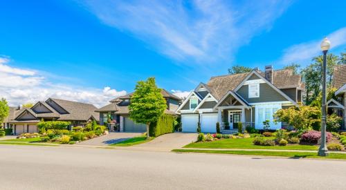 Homes in legacy neighborhood