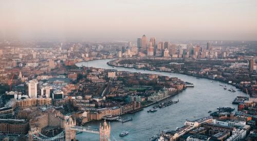 London aerial view