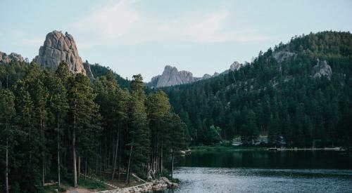 Horse Thief campground in South Dakota