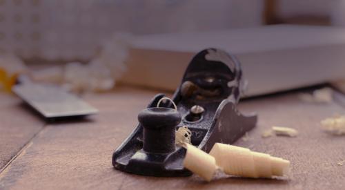 Shaving wood