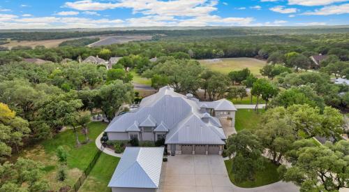 Million dollar house aerial view