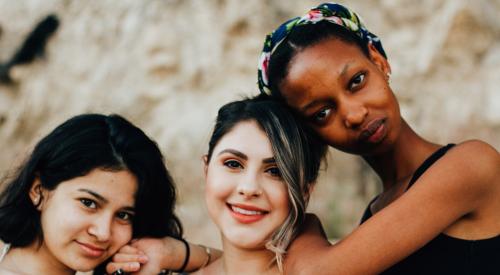 Three women together