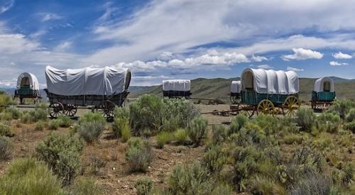 Oregon Trail Covered Wagon