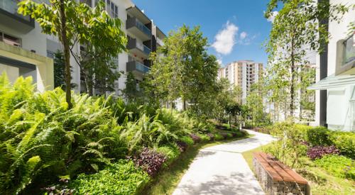 Outdoor space apartment