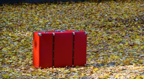 packed luggage