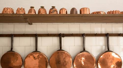 Copper pans