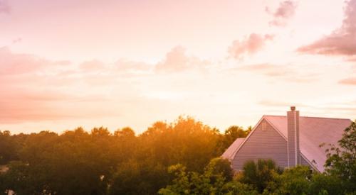 Rooftop of home