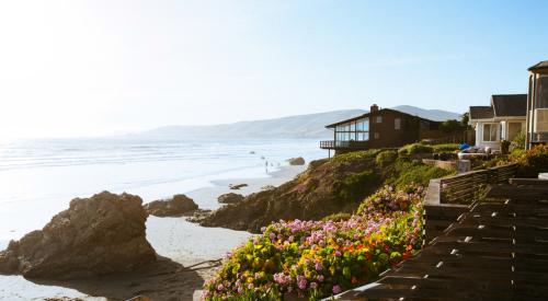 Beachfront house