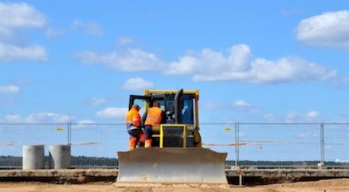 Bulldozer at work