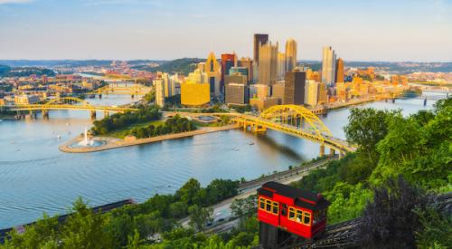 Pittsburgh at Sunset