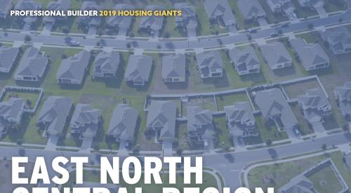 2019 housing giants aerial view of new housing development